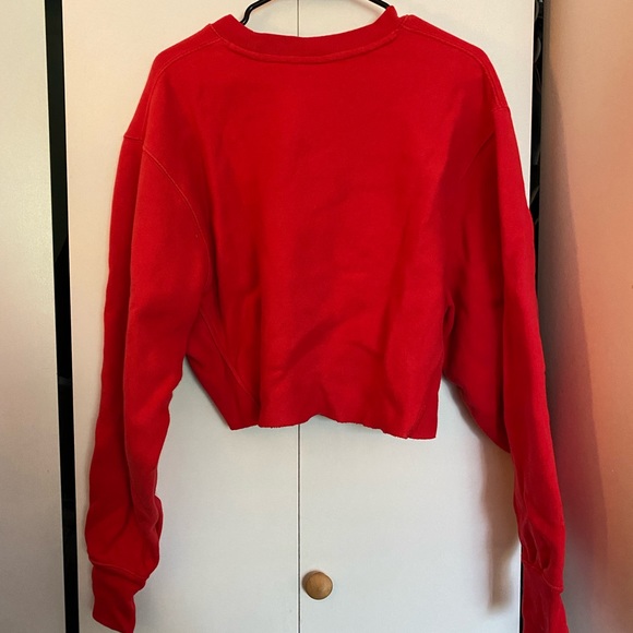 Red Champion Cropped sweater - Picture 2 of 4